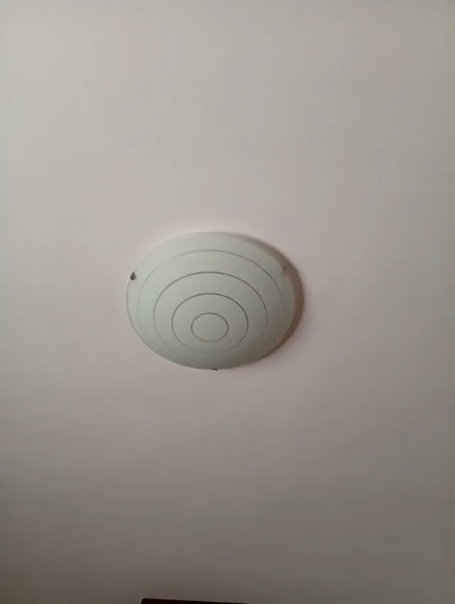 Plafón de techo redondo