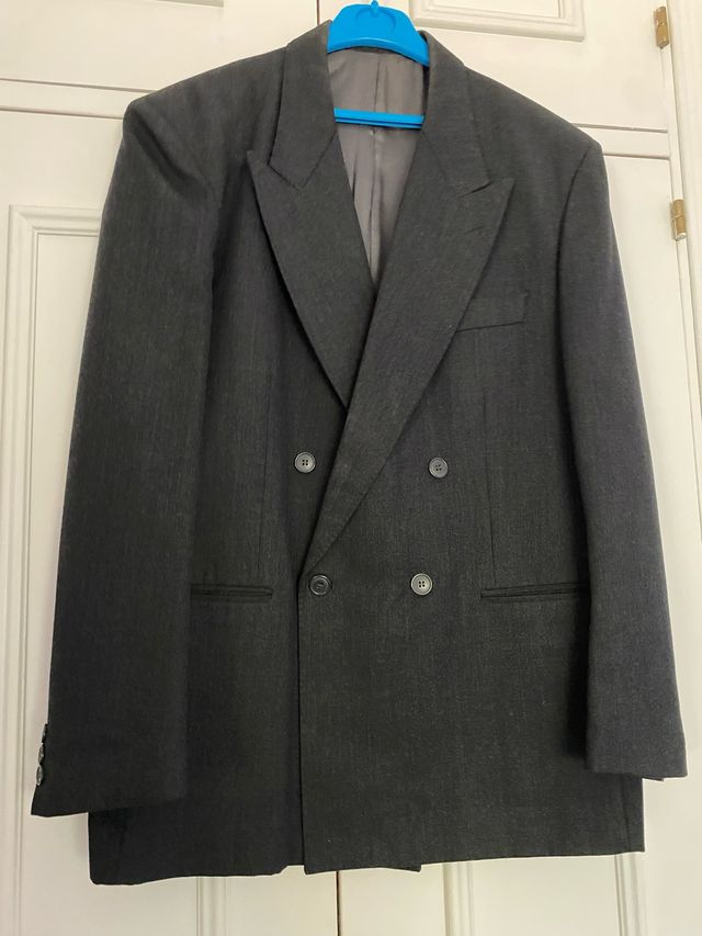 Chaqueta de caballero gris
