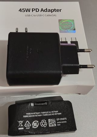 Caricabatterie compatibile Samsung 45W Ricarica Rapida