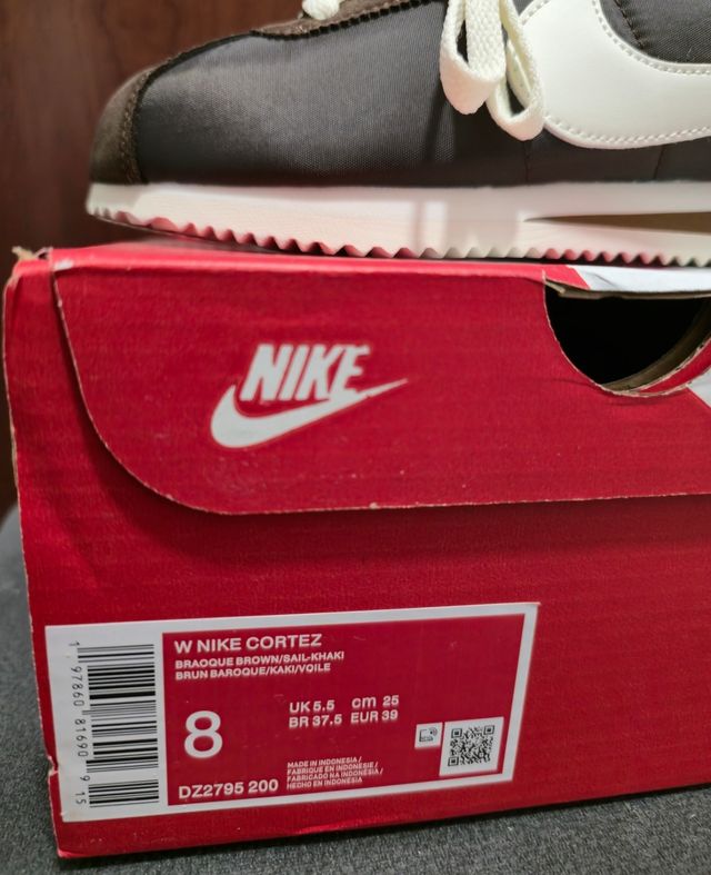 Zapatillas Nike Cortez Marrones Talla 39