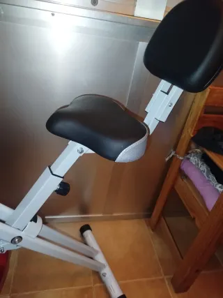 Bicicleta Estática Homcom Plegable