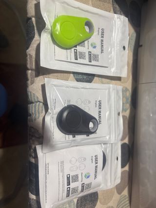 Localizador de maletas (negro, verde)