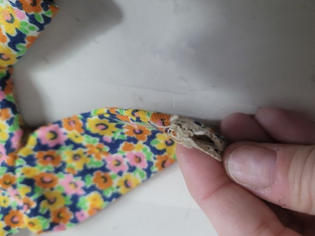 nancy traje chaqueta flores años 70