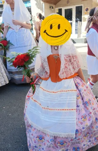 Traje regional Alicantina talla 6 años