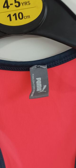 Top deportivo Puma fucsia talla L