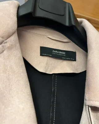 Chaqueta Zara Talla 42 Rosa