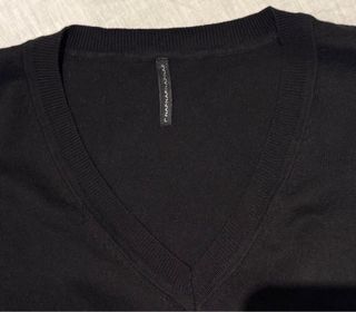 Jersey NAF NAF manga corta negro