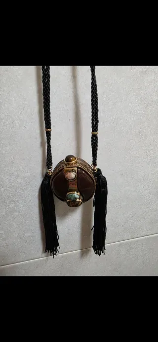 Collar cordon caja piedras zara