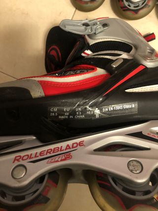 Patines Rollerblade talla 44