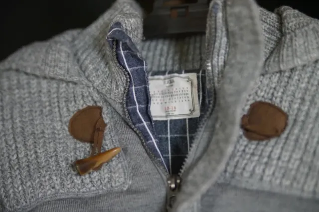 Chaqueta de punto con capucha