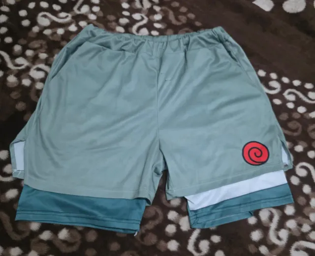 2 Pantalones cortos hombre azul -  Corto Verde