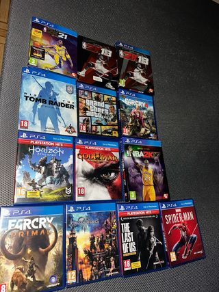 PS4 (PlayStation 4) + 10 Juegos