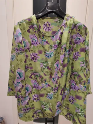 Blusa floreale tg XXL/XXXL