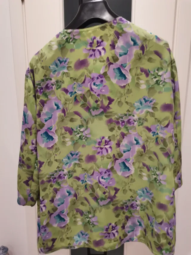 Blusa floreale tg XXL/XXXL