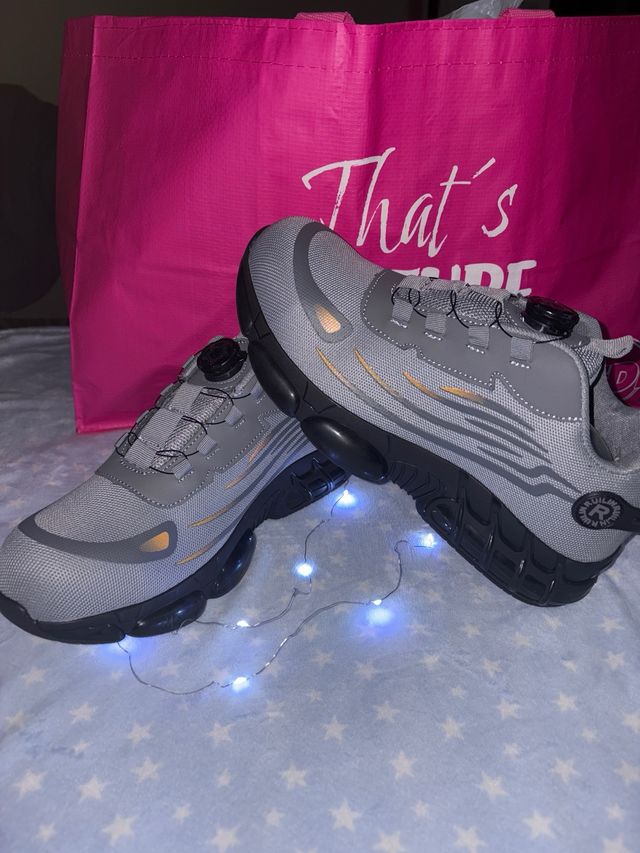 Scarpe di sicurezza grigie taglia 45