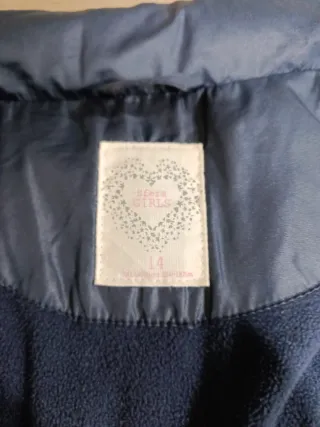 Chaleco polar niña Sfera