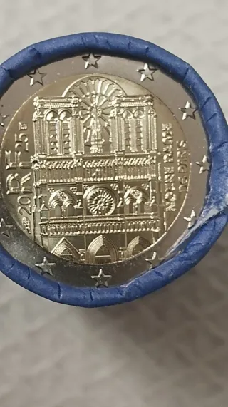 Moneda 2€ Notre Dame de París 2025