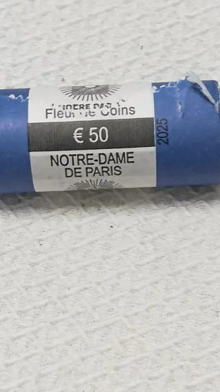 Moneda 2€ Notre Dame de París 2025