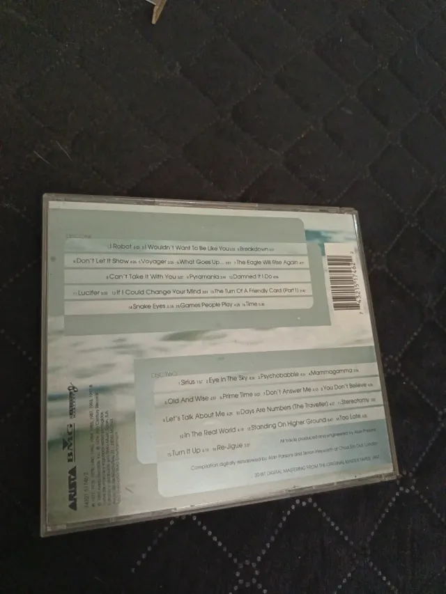 CD The Alan Parsons Project Doble