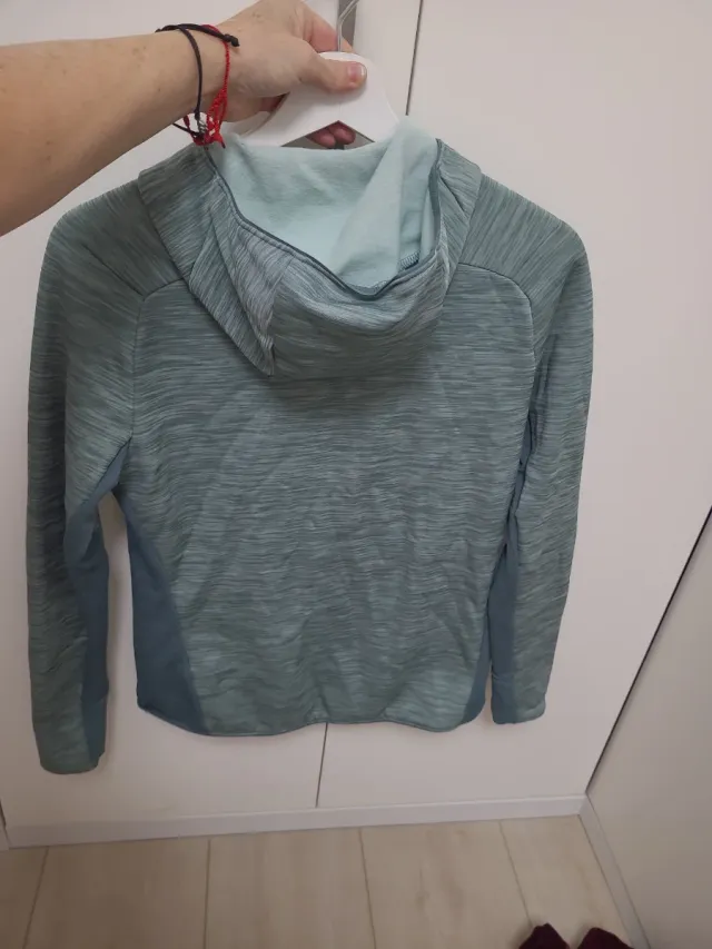 Chaqueta deportiva Decathlon verde/azul