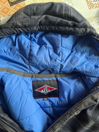 Giubbotto invernale imbottito a quadri