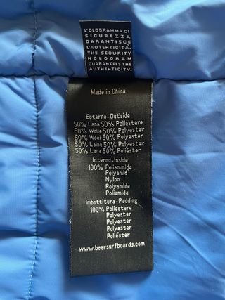 Giubbotto invernale imbottito a quadri