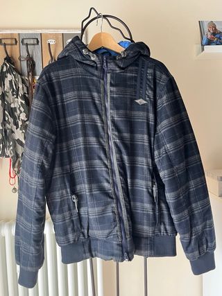 Giubbotto invernale imbottito a quadri