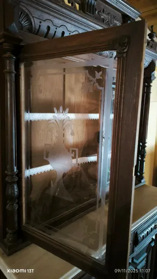 Aparador Vitrina Mueble Auténtico CastellanoNegoc.