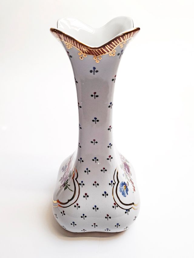 Jarra de Porcelana Vintage Pintada à Mão