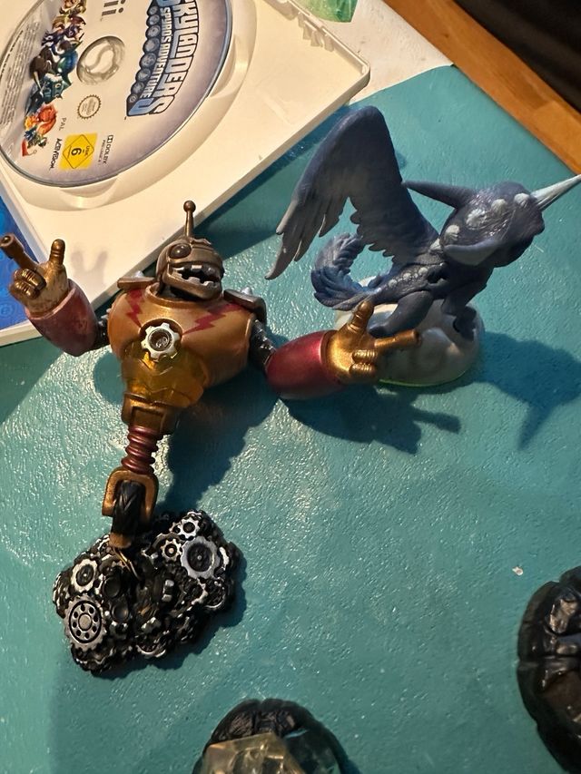 3 Juegos Nintendo wii skylanders spyro +figuras+bo