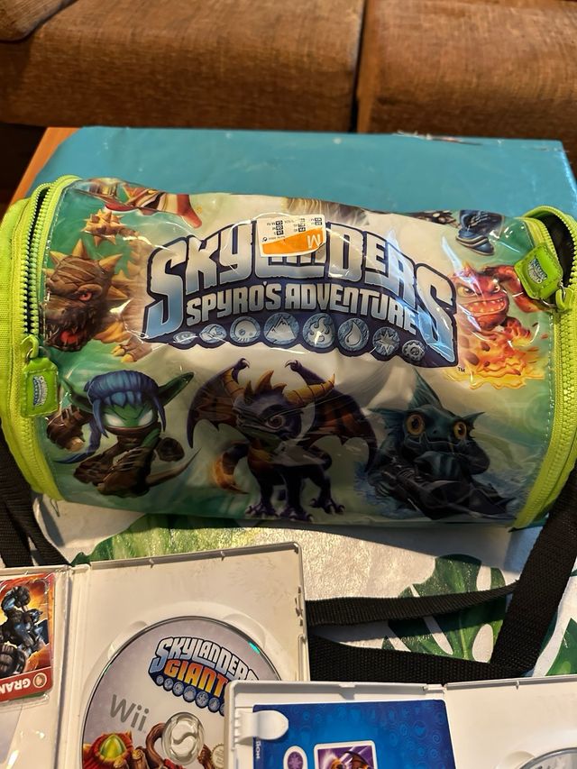3 Juegos Nintendo wii skylanders spyro +figuras+bo
