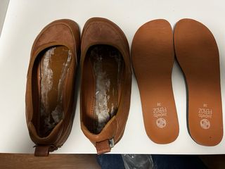 Manoletinas Zapato Feroz Marrones Talla 38