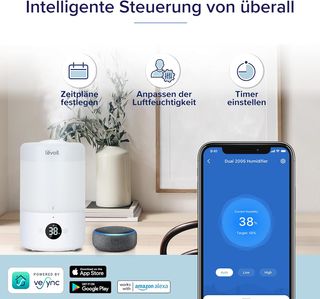 Humidificador Levoit 3L 19dB Blanco