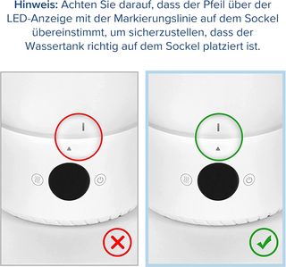 Humidificador Levoit 3L 19dB Blanco