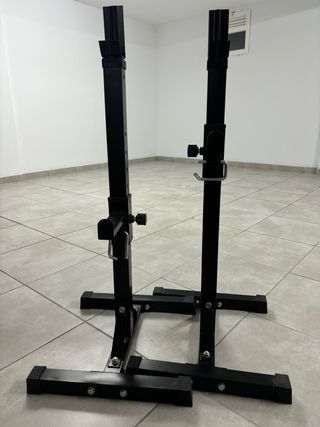 Soportes para barra de pesas