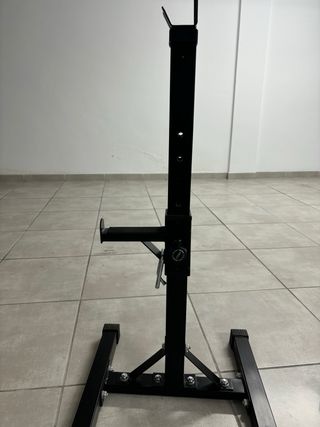 Soportes para barra de pesas