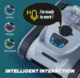 Robot Limpiafondos Piscina Inalámbrico - NUEVO