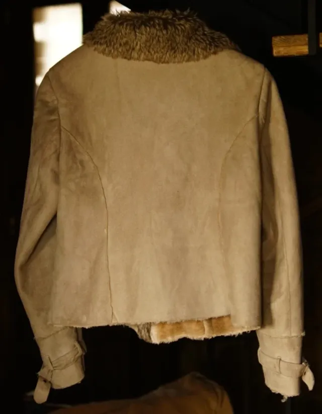 Chaqueta Beige Mujer Talla 44