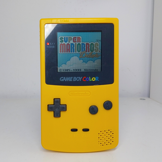 Nintendo Gameboy Color Giallo Nuovo Restaurato