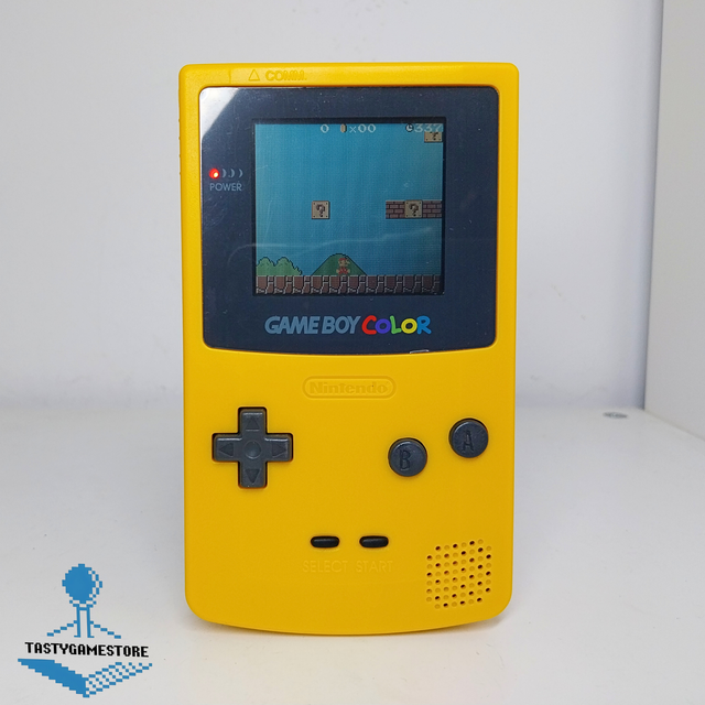 Nintendo Gameboy Color Giallo Nuovo Restaurato