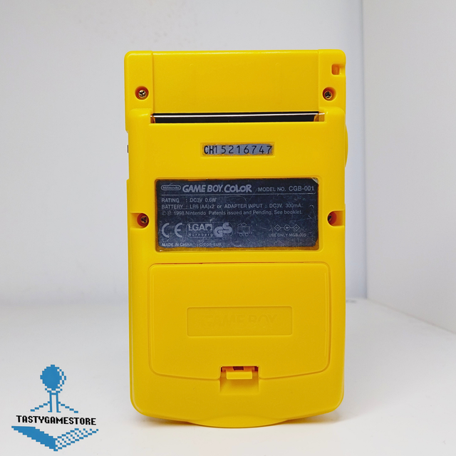 Nintendo Gameboy Color Giallo Nuovo Restaurato