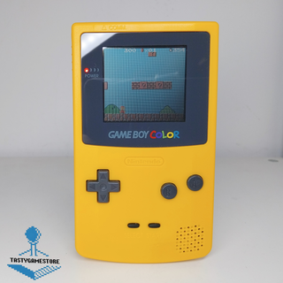 Nintendo Gameboy Color Giallo Nuovo Restaurato