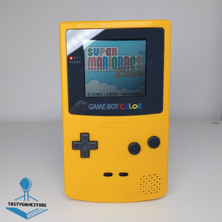 Nintendo Gameboy Color Giallo Nuovo Restaurato