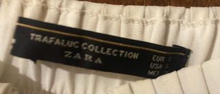 Falda Zara Plisada Larga