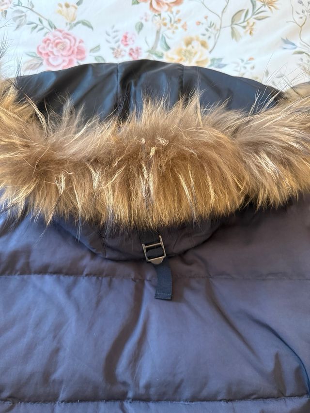 Plumas azul marino hombre de pluma natural Fyord