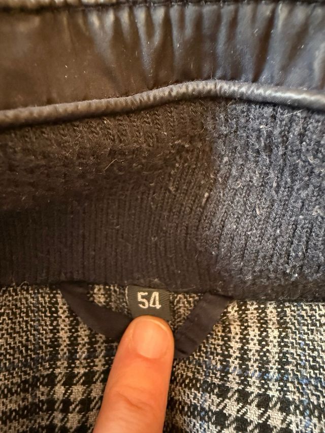 Plumas azul marino hombre de pluma natural Fyord