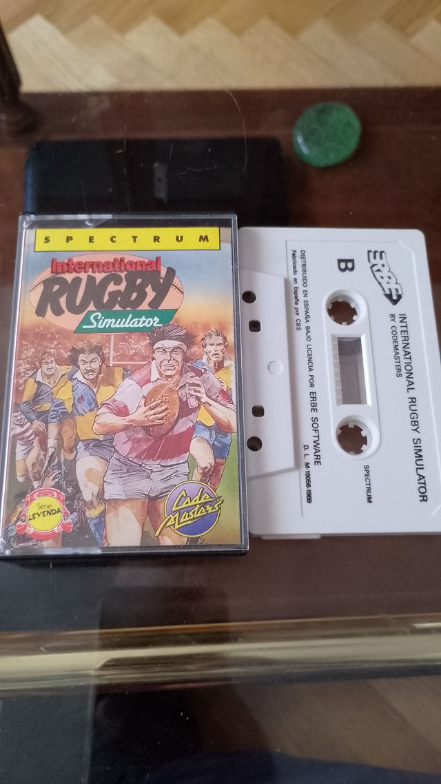 International Rugby Simulator Spectrum