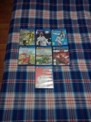 Lote 7 Juegos PS4: FIFA, Farming, NBA