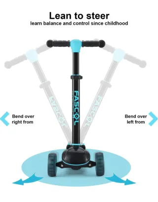 Patinete Fascol 3 Ruedas color rosa