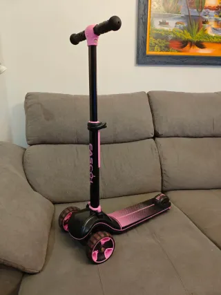 Patinete Fascol 3 Ruedas color rosa